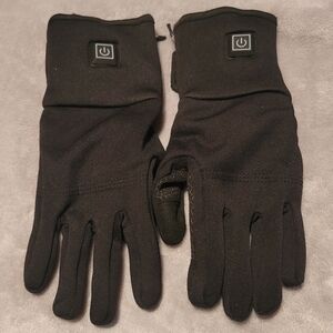 Black Heated Gloves Brand New With Out Tags